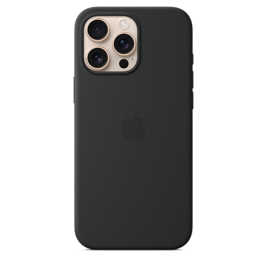Apple silikonový kryt s MagSafe na iPhone 16 Pro Max - černý - iSTYLE CZ
