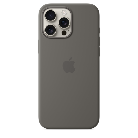 Apple silikonový kryt s MagSafe na iPhone 16 Pro Max - skálově šedý - iSTYLE CZ