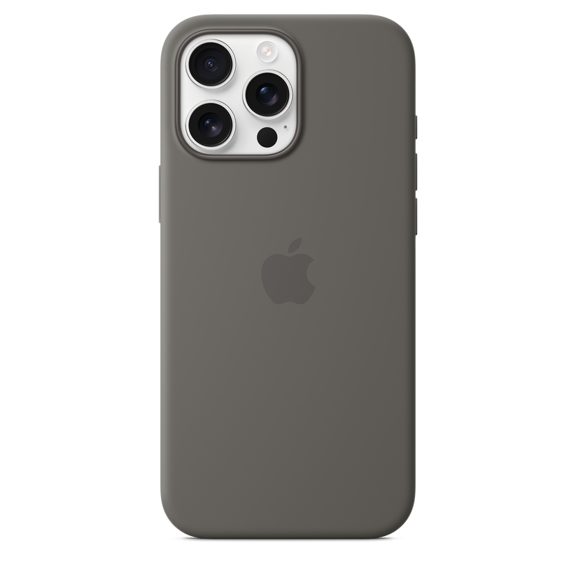 Apple silikonový kryt s MagSafe na iPhone 16 Pro Max - skálově šedý - iSTYLE CZ