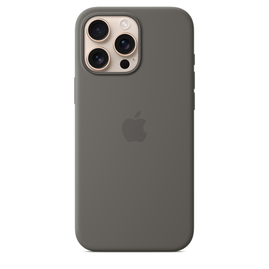 Apple silikonový kryt s MagSafe na iPhone 16 Pro Max - skálově šedý - iSTYLE CZ