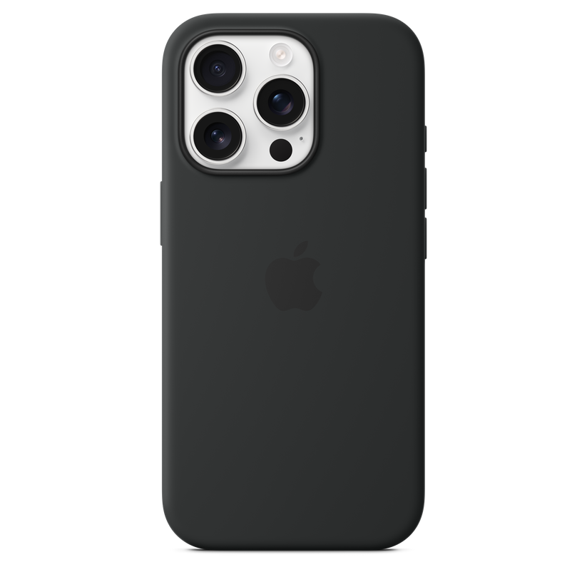 Apple silikonový kryt s MagSafe na iPhone 16 Pro - černý - iSTYLE CZ