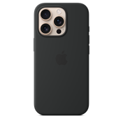 Apple silikonový kryt s MagSafe na iPhone 16 Pro - černý - iSTYLE CZ