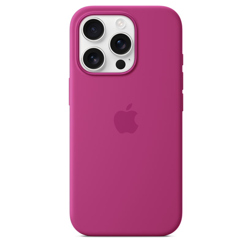 Apple silikonový kryt s MagSafe na iPhone 16 Pro - fuchsiový - iSTYLE CZ