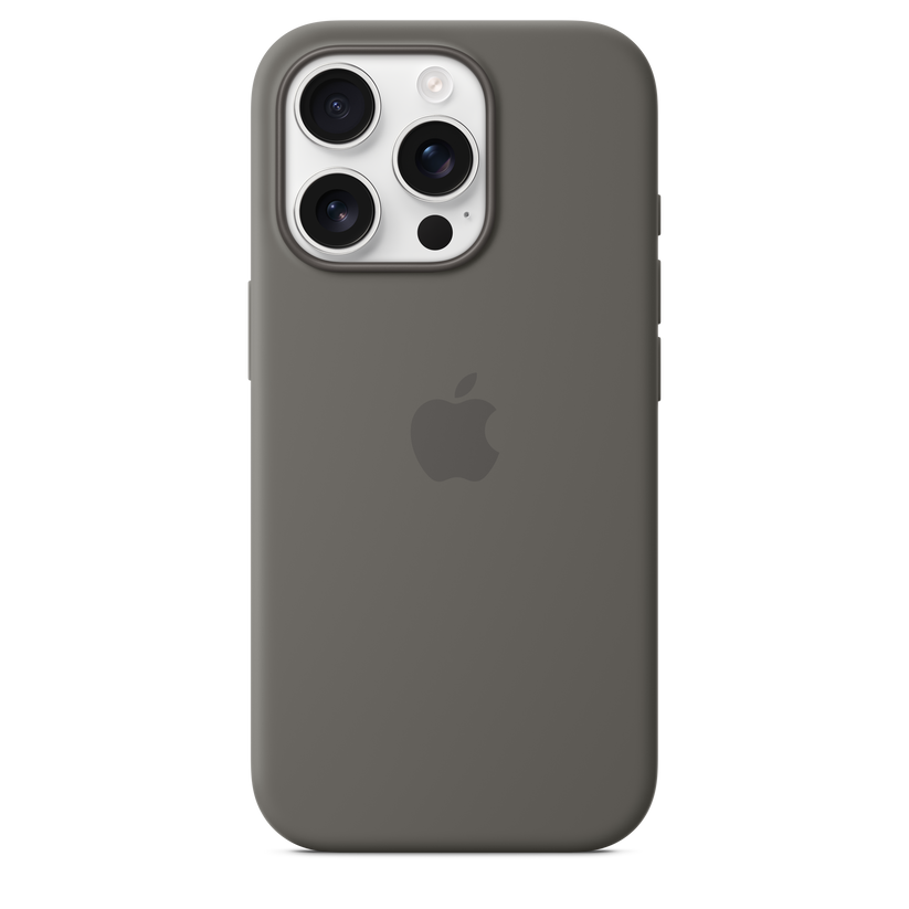 Apple silikonový kryt s MagSafe na iPhone 16 Pro - skálově šedý - iSTYLE CZ