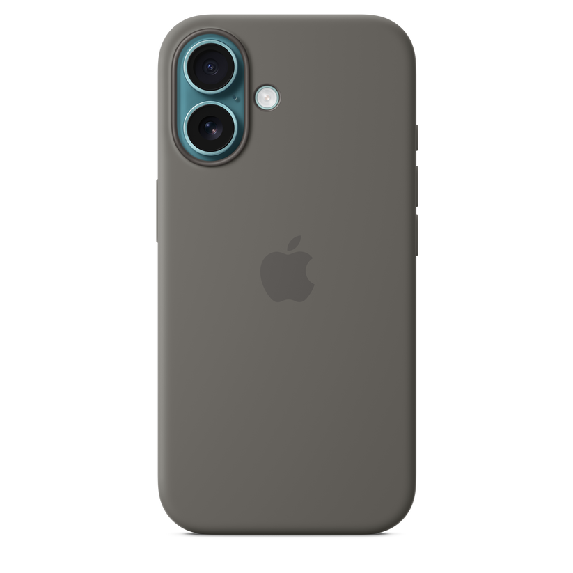 iPhone 16 Silicone Case with MagSafe - Stone Grey - iSTYLE CZ