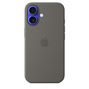 iPhone 16 Silicone Case with MagSafe - Stone Grey - iSTYLE CZ