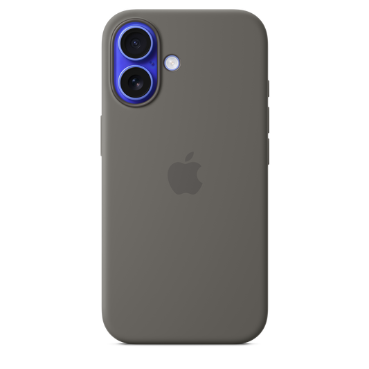 iPhone 16 Silicone Case with MagSafe - Stone Grey - iSTYLE CZ