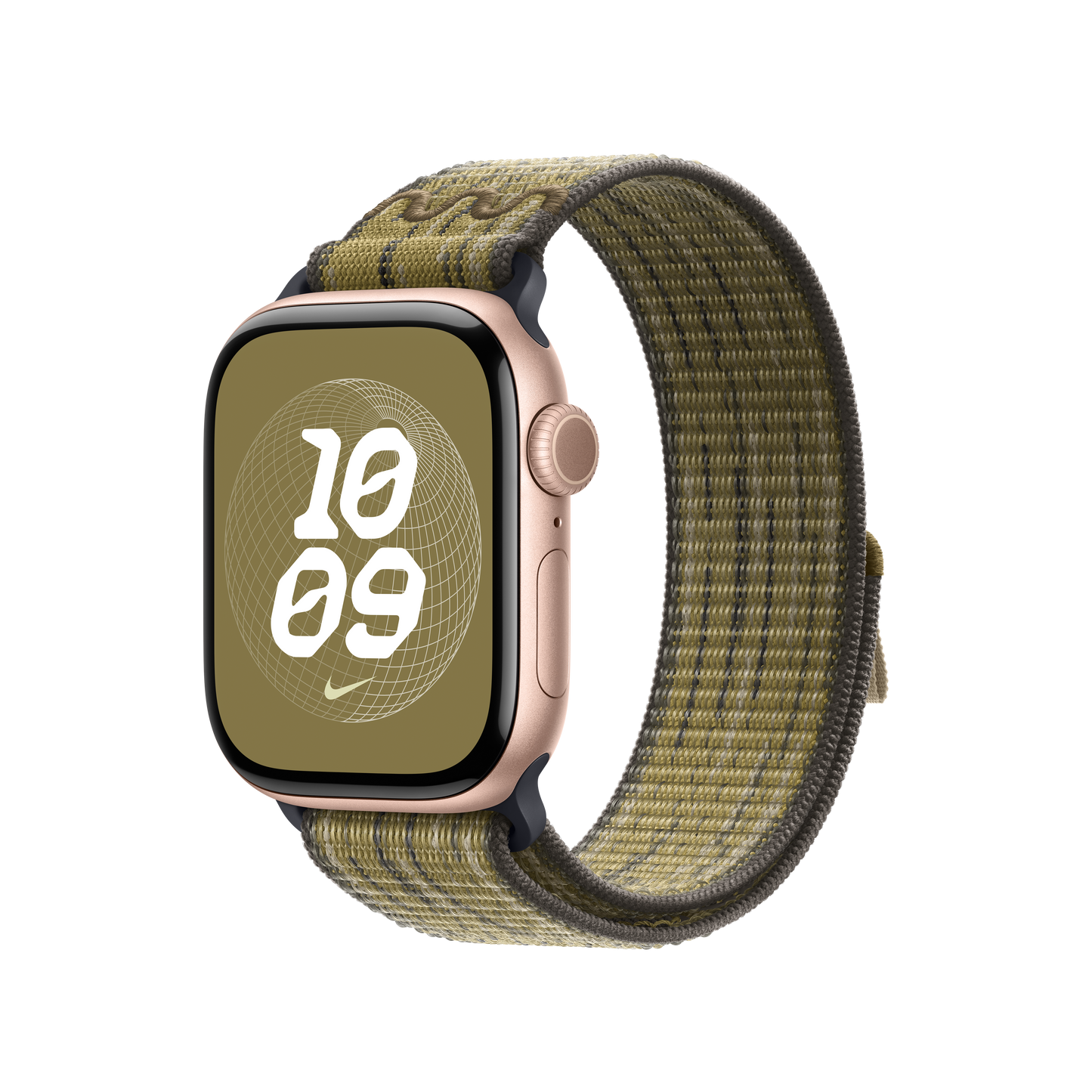 Apple Watch 38/40/41mm zeleno-šedý provlékací sportovní řemínek Nike - iSTYLE CZ