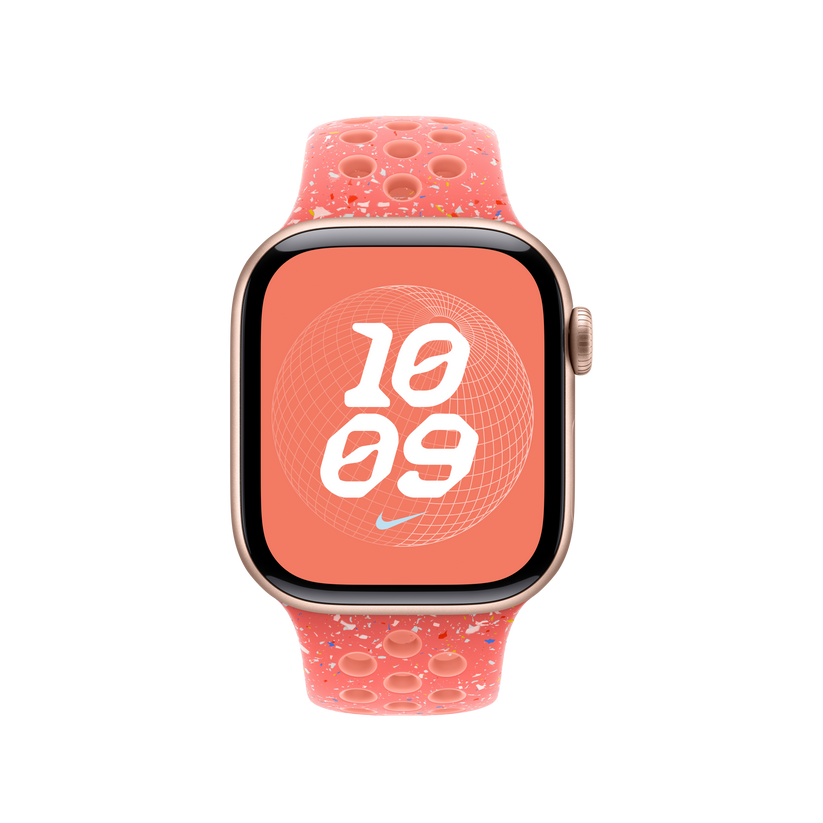 Apple Watch 38/40/41mm žhavě oranžový sportovní řemínek Nike – S/M - iSTYLE CZ