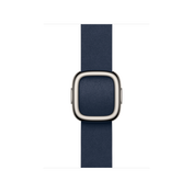 Apple Watch 38/40/41/42mm temně modrý řemínek s moderní přezkou – velký - iSTYLE CZ