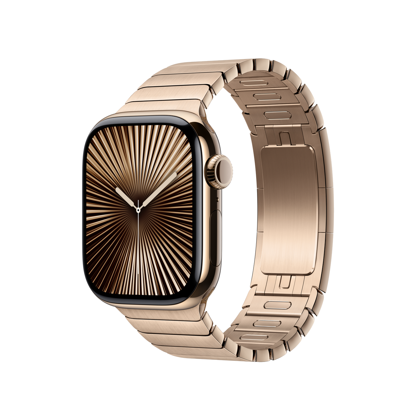 Apple Watch 38/40/41/42mm zlatý článkový tah - iSTYLE CZ