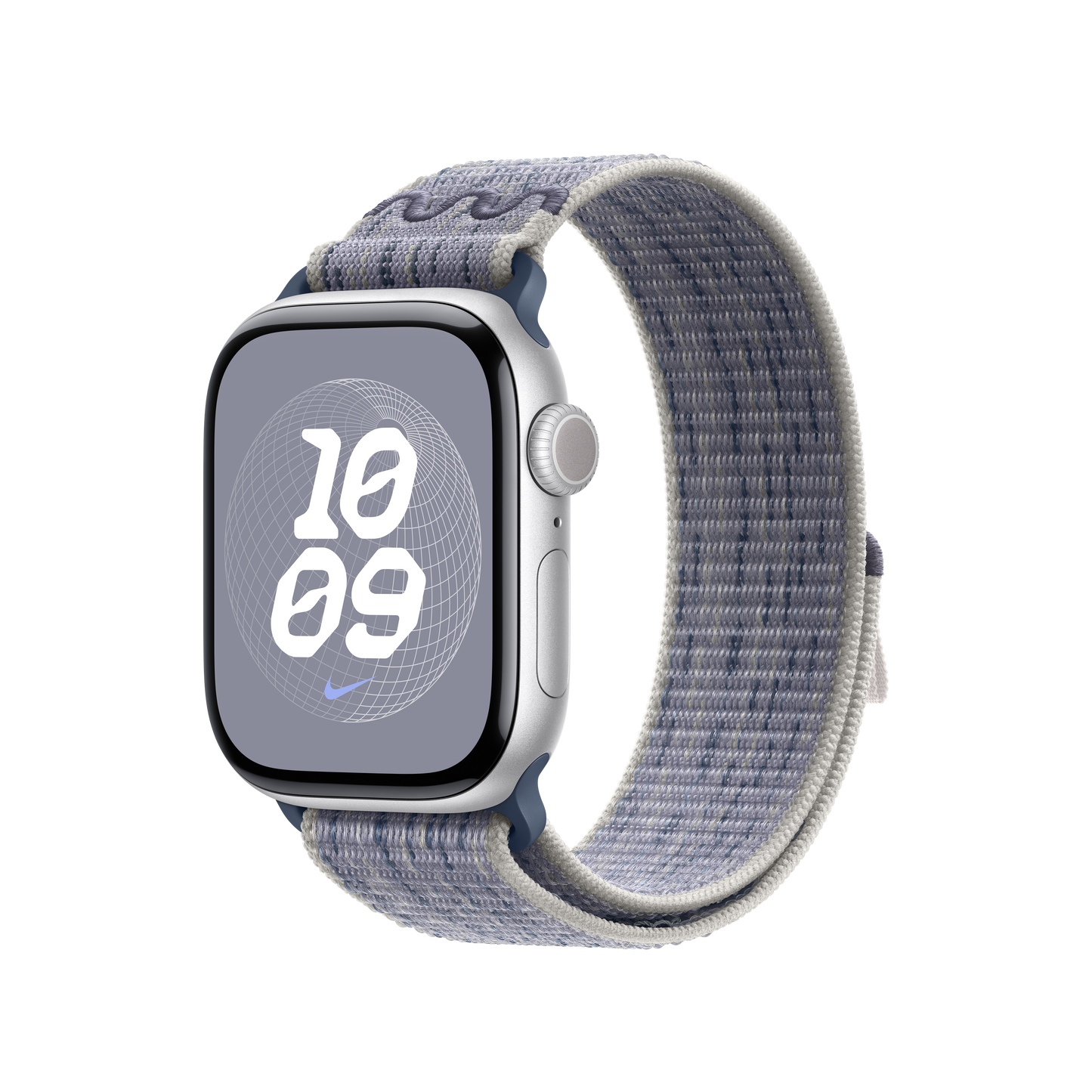 Apple Watch 38/40/41/42mm šedo-modrý provlékací sportovní řemínek Nike - iSTYLE CZ