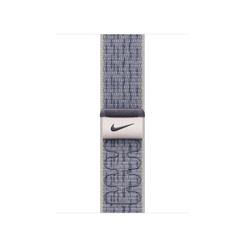 Apple Watch 38/40/41/42mm šedo-modrý provlékací sportovní řemínek Nike - iSTYLE CZ