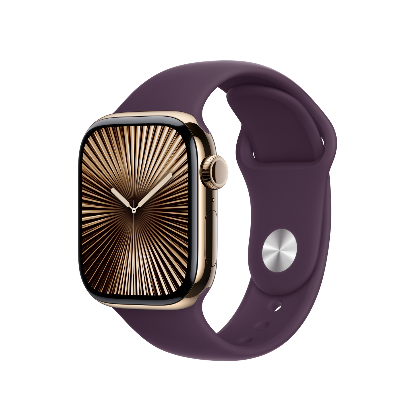 Apple Watch 38/40/41/42mm švestkový sportovní řemínek – M/L - iSTYLE CZ