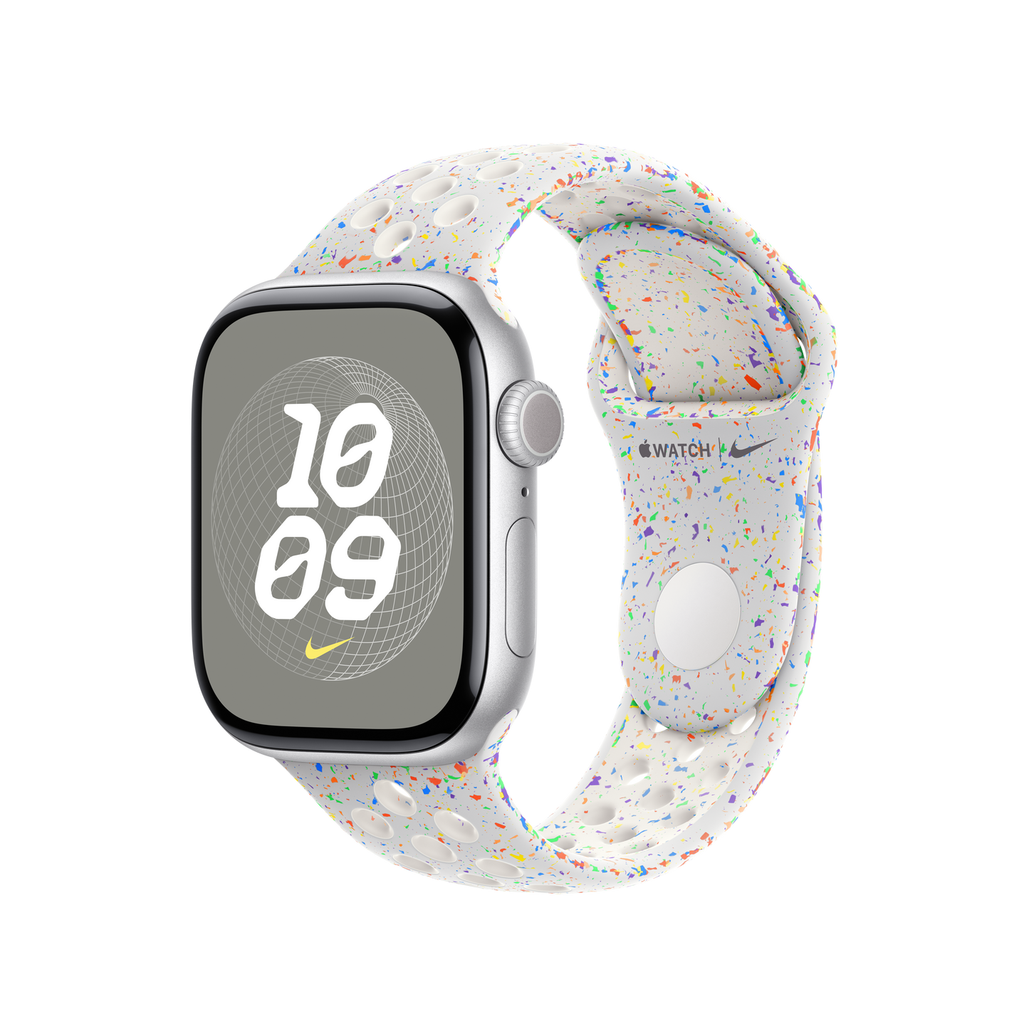 Apple Watch 38/40/41/42mm platinový sportovní řemínek Nike - S/M - iSTYLE CZ