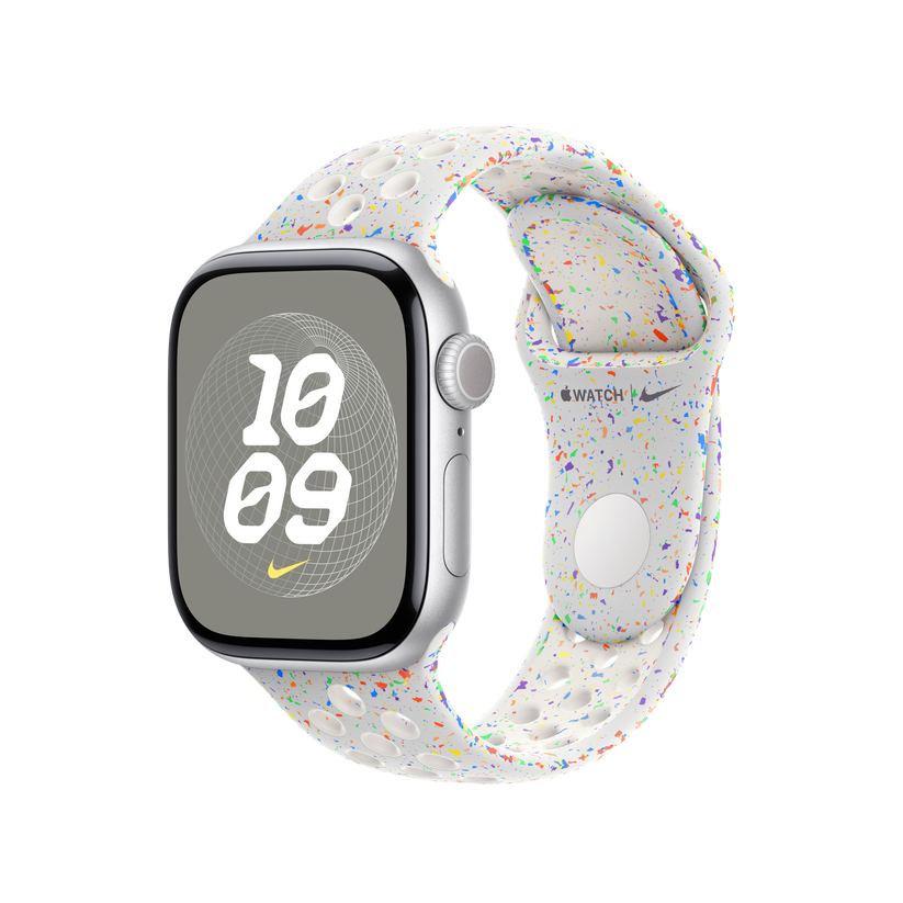 Apple Watch 38/40/41/42mm platinový sportovní řemínek Nike - S/M - iSTYLE CZ