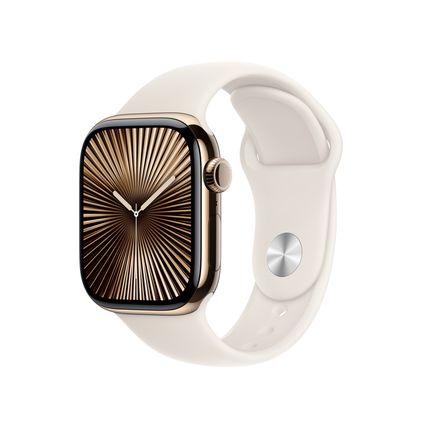 Apple Watch 38/40/41/42mm hvězdně bílý sportovní řemínek – M/L - iSTYLE CZ