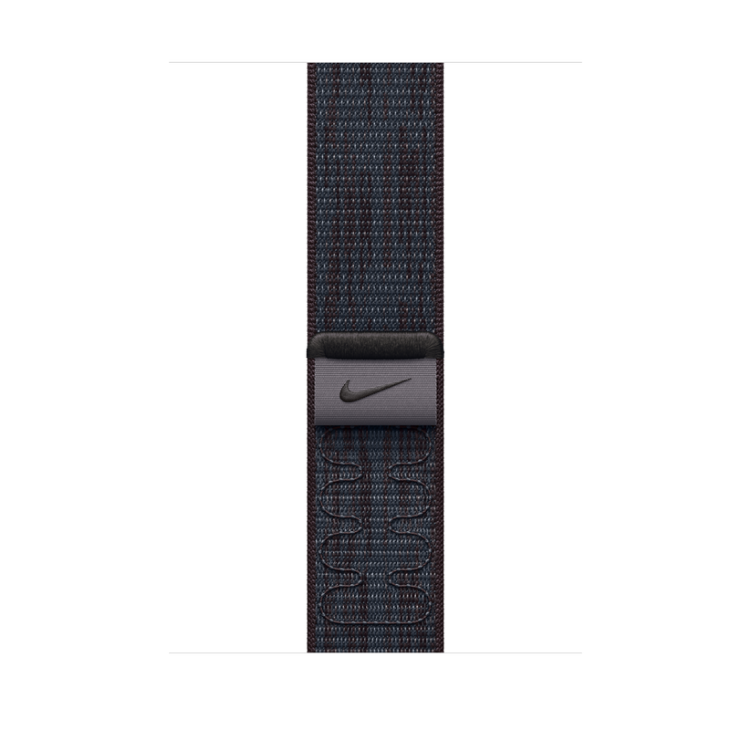 Apple Watch 44/45/46/49mm černo-modrý provlékací sportovní řemínek Nike - iSTYLE CZ