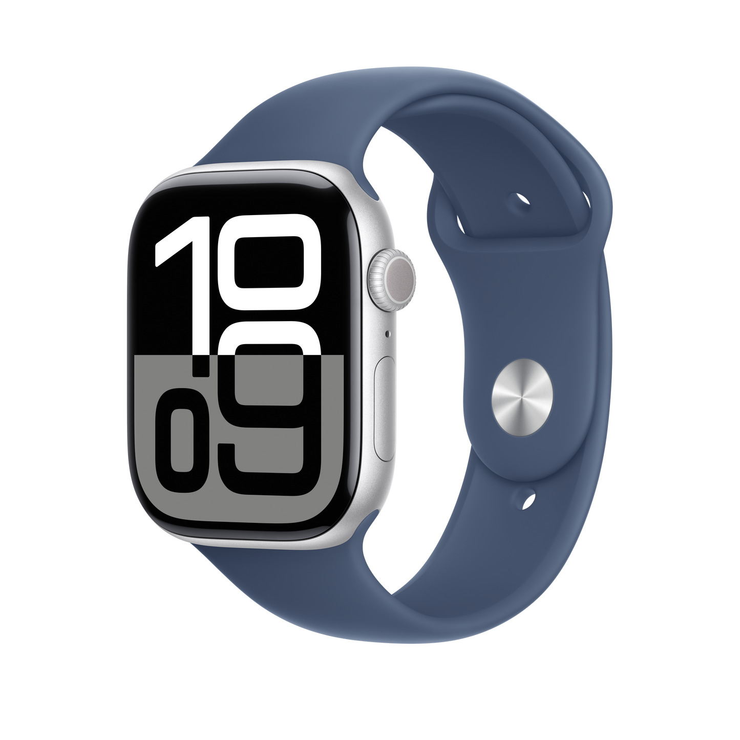 Apple Watch 44/45/46/49mm denimový sportovní řemínek – S/M - iSTYLE CZ