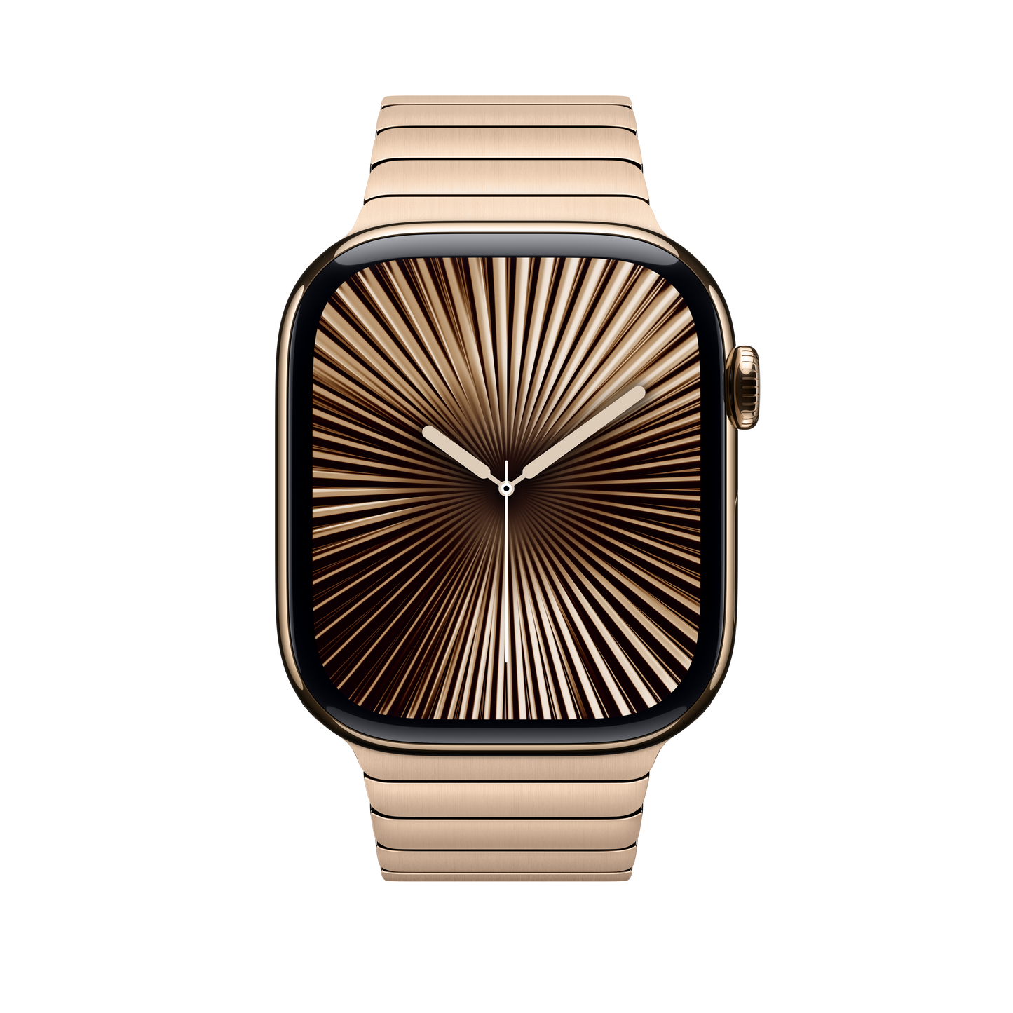 Apple Watch 44/45/46/49mm zlatý článkový tah - iSTYLE CZ