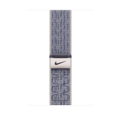 Apple Watch 44/45/46/49mm šedo-modrý provlékací sportovní řemínek Nike - iSTYLE CZ