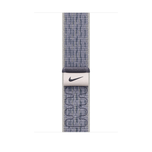 Apple Watch 44/45/46/49mm šedo-modrý provlékací sportovní řemínek Nike - iSTYLE CZ