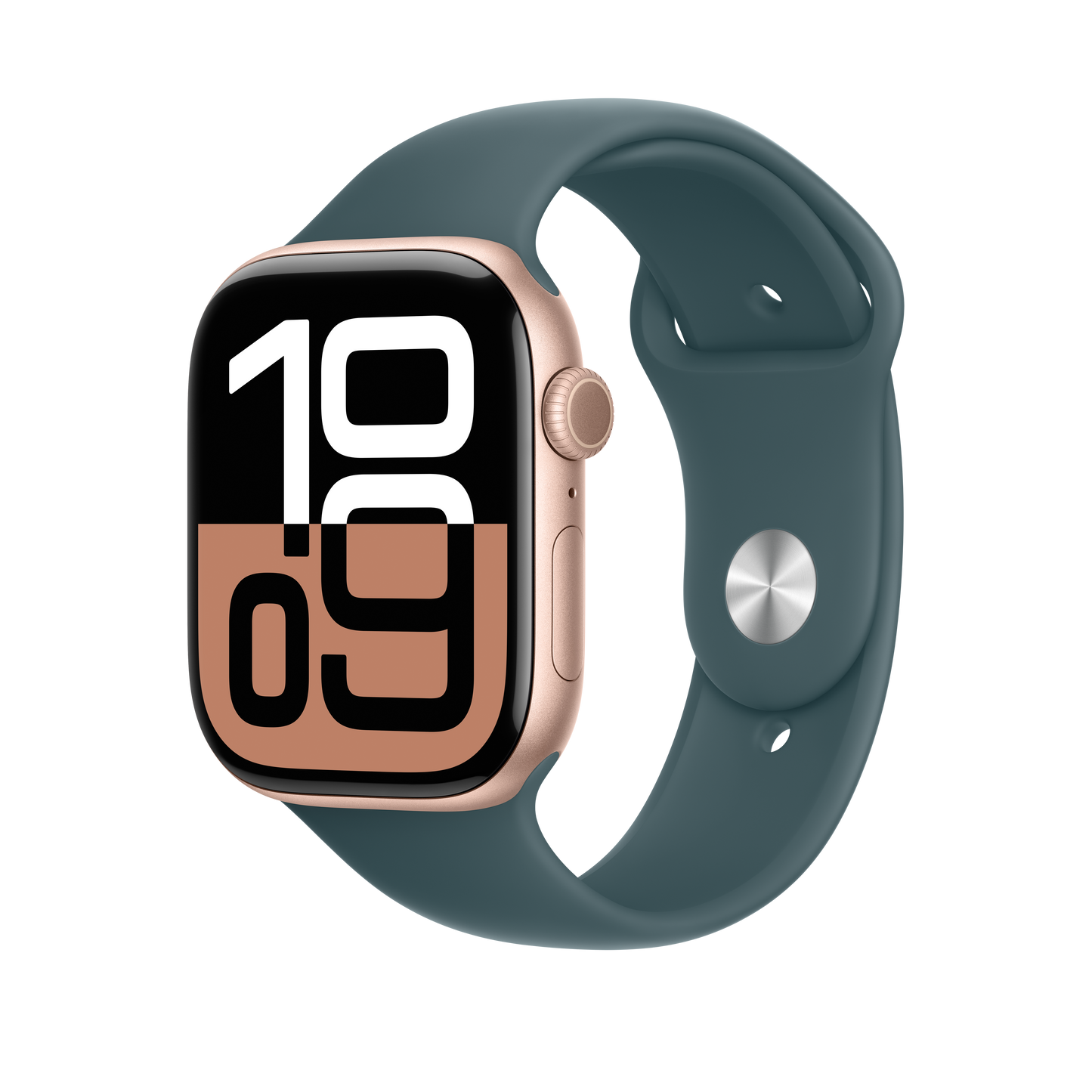 Apple Watch 44/45/46/49mm jezerně zelený sportovní řemínek – M/L - iSTYLE CZ