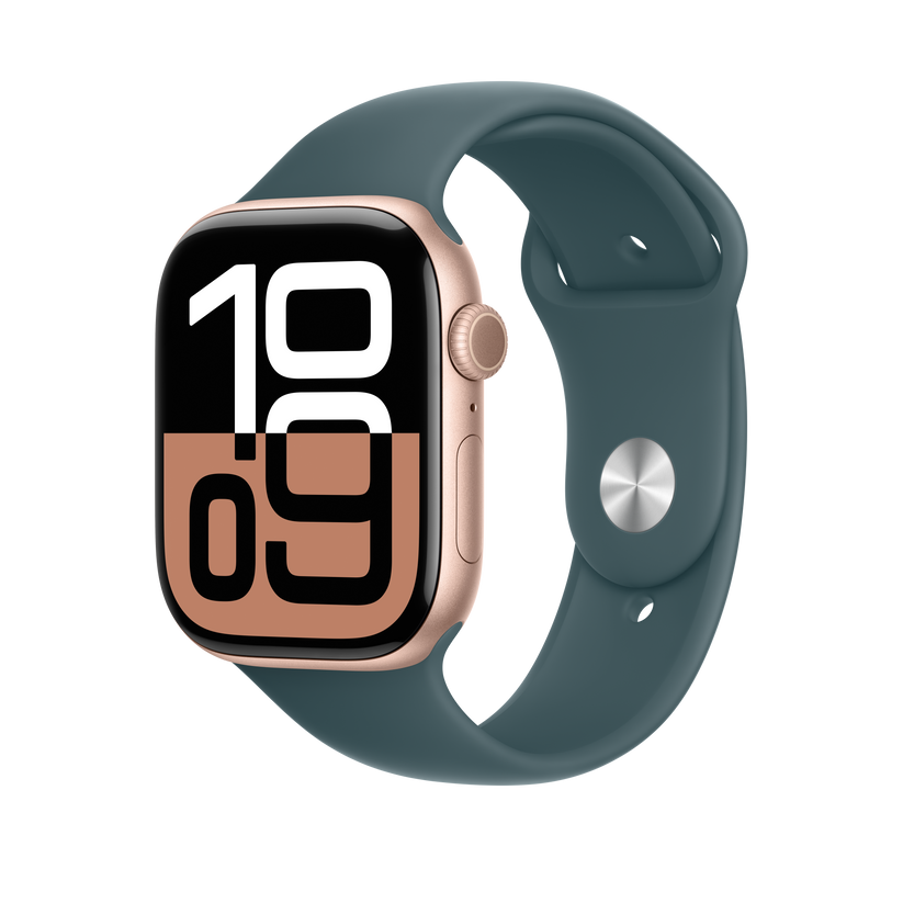 Apple Watch 44/45/46/49mm jezerně zelený sportovní řemínek – M/L - iSTYLE CZ