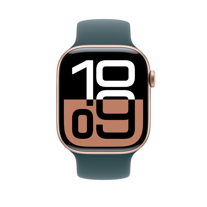 Apple Watch 44/45/46/49mm jezerně zelený sportovní řemínek – M/L - iSTYLE CZ