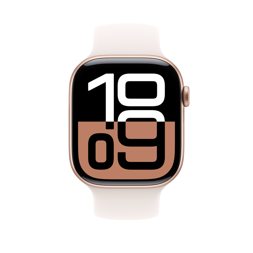 Apple Watch 44/45/46/49mm světle ruměný sportovní řemínek – M/L - iSTYLE CZ