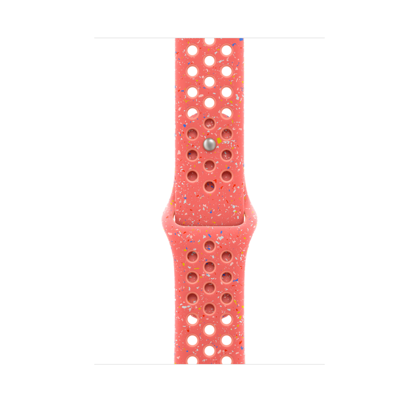 Apple Watch 44/45/46/49mm žhavě oranžový sportovní řemínek Nike - M/L - iSTYLE CZ