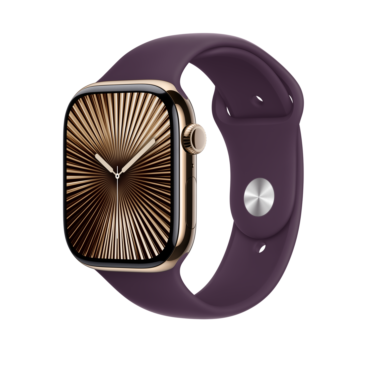 Apple Watch 44/45/46/49mm švestkový sportovní řemínek – M/L - iSTYLE CZ