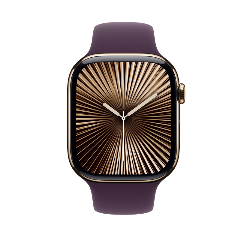 Apple Watch 44/45/46/49mm švestkový sportovní řemínek – M/L - iSTYLE CZ