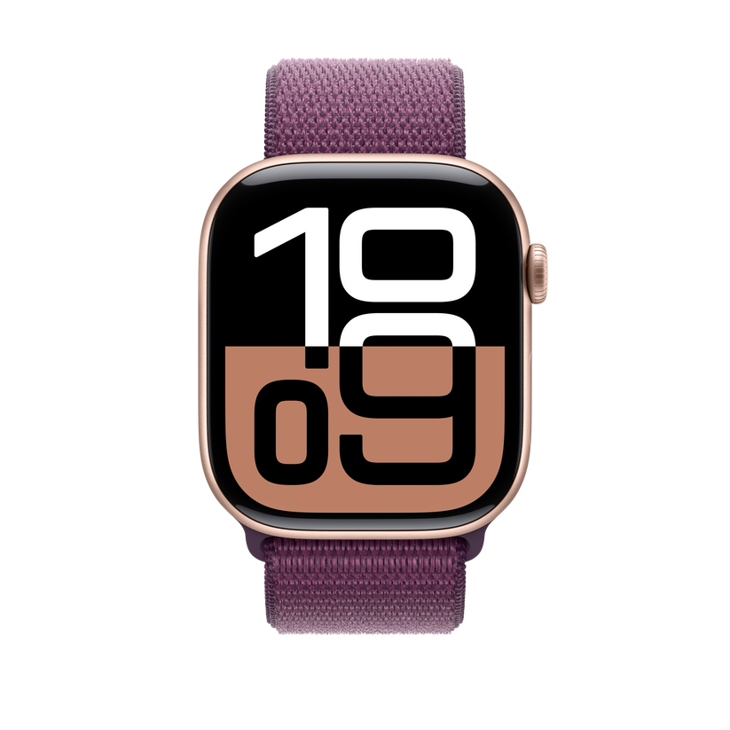 Apple Watch 44/45/46/49mm švestkový provlékací sportovní řemínek - iSTYLE CZ
