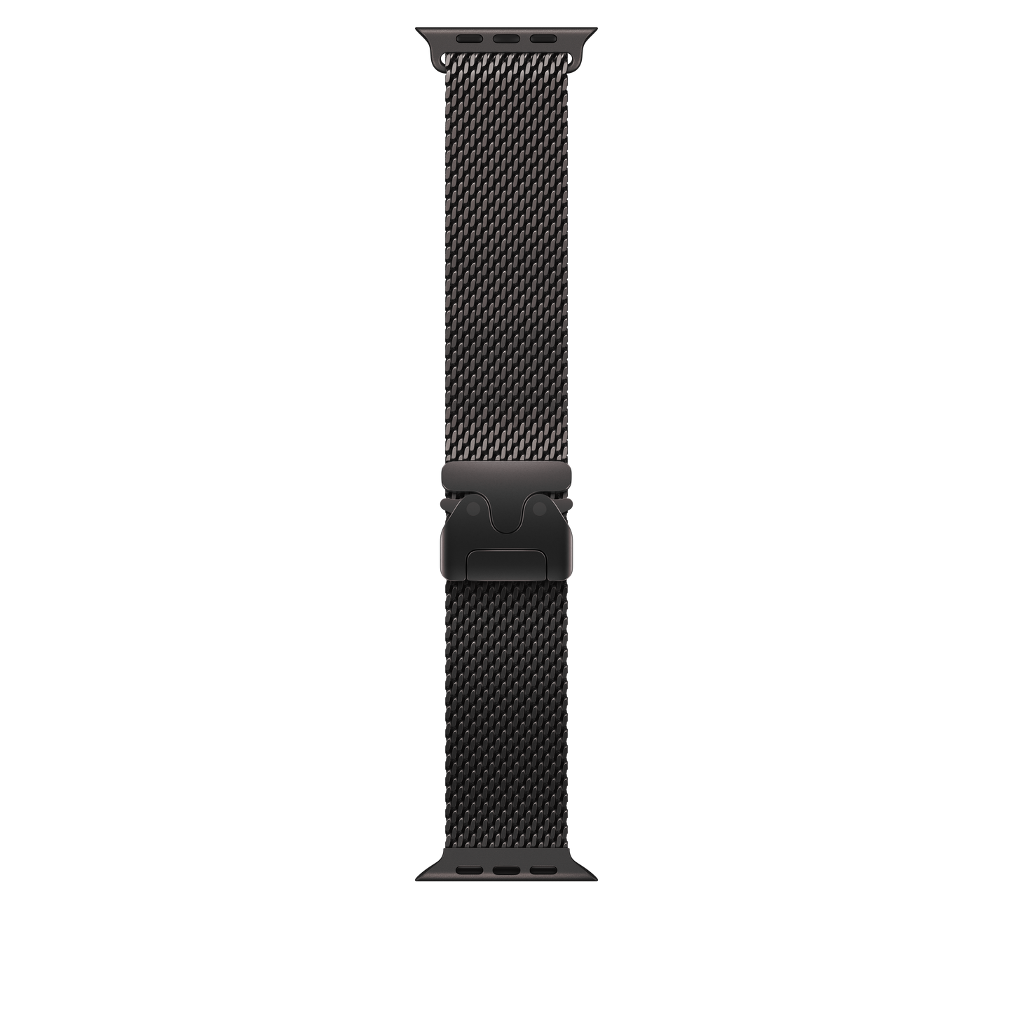 Apple Watch 44/45/46/49mm milánský tah z černého titanu – velký - iSTYLE CZ