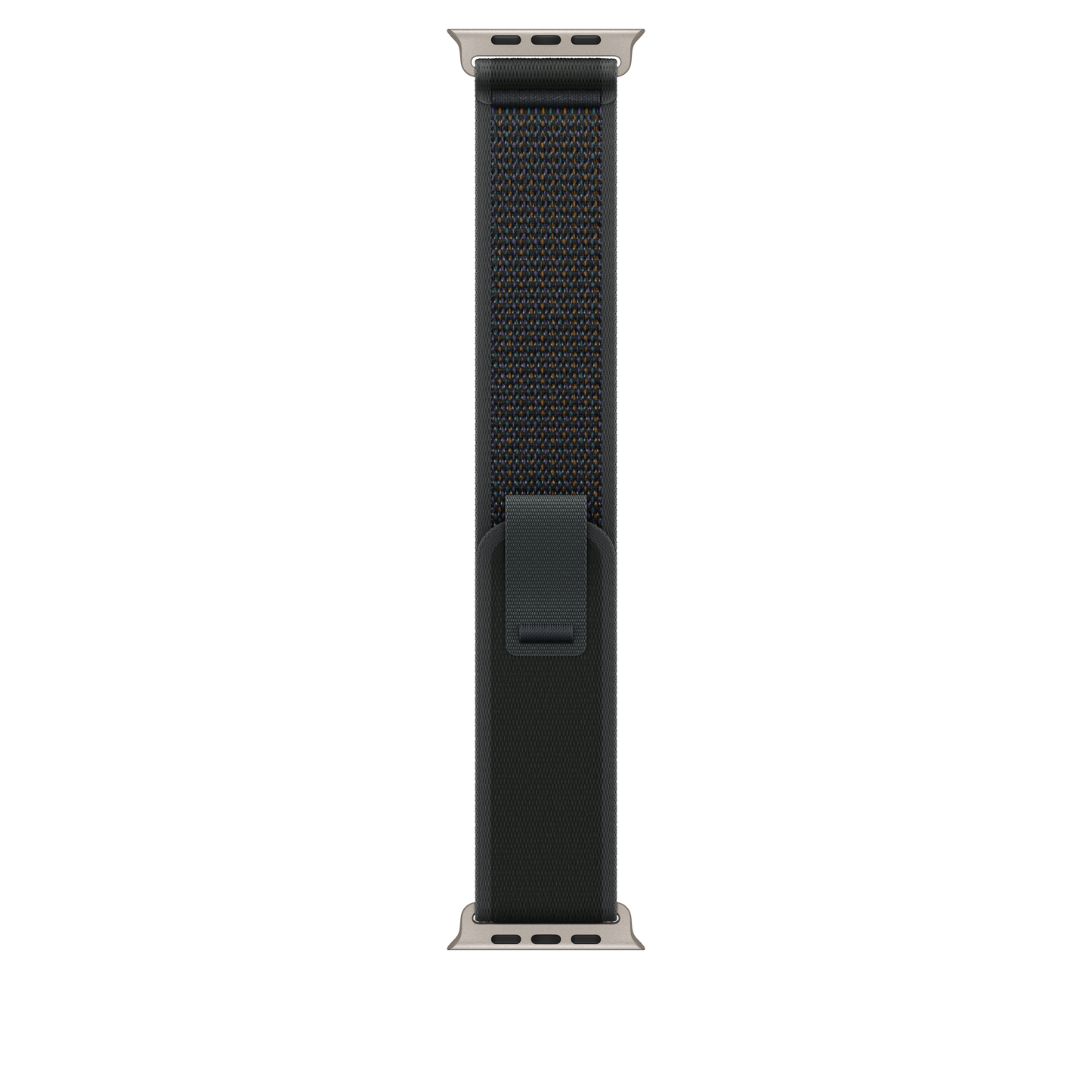 Apple Watch 44/45/46/49mm černý Trailový tah – M/L – provedení z přírodního titanu - iSTYLE CZ