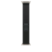 Apple Watch 44/45/46/49mm černý Trailový tah – M/L – provedení z přírodního titanu - iSTYLE CZ