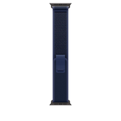 Apple Watch 44/45/46/49mm modrý Trailový tah - S/M – provedení z černého titanu - iSTYLE CZ