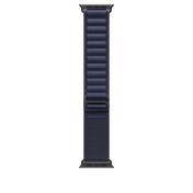 Apple Watch 44/45/46/49mm námořnicky modrý Alpský tah – střední – provedení z černého titanu - iSTYLE CZ
