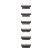 Apple Watch 44/45/46/49mm sada břidlicově šedého článkového tahu - iSTYLE CZ