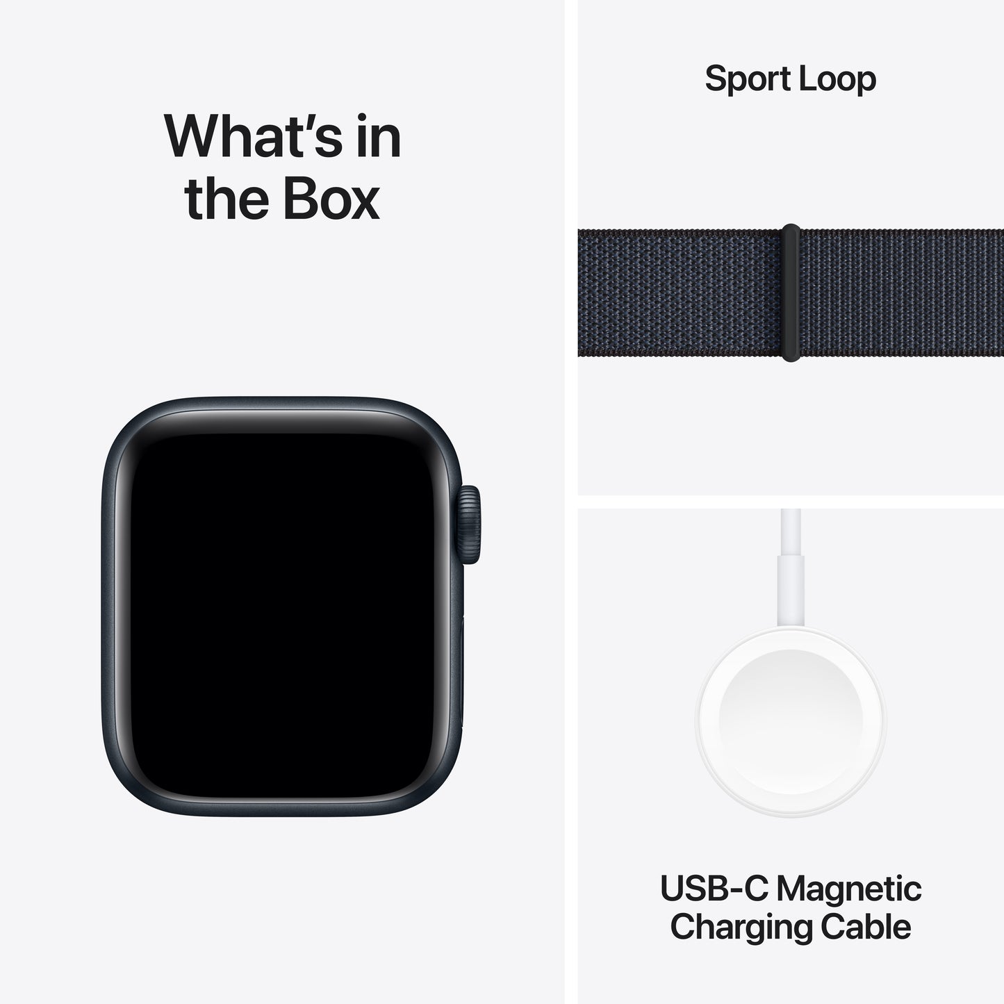 Apple Watch SE GPS 40mm temně ikoustové hliníkové pouzdro s inkoustově fialovým provlékacím sportovním řemínkem (otevřený) - iSTYLE CZ