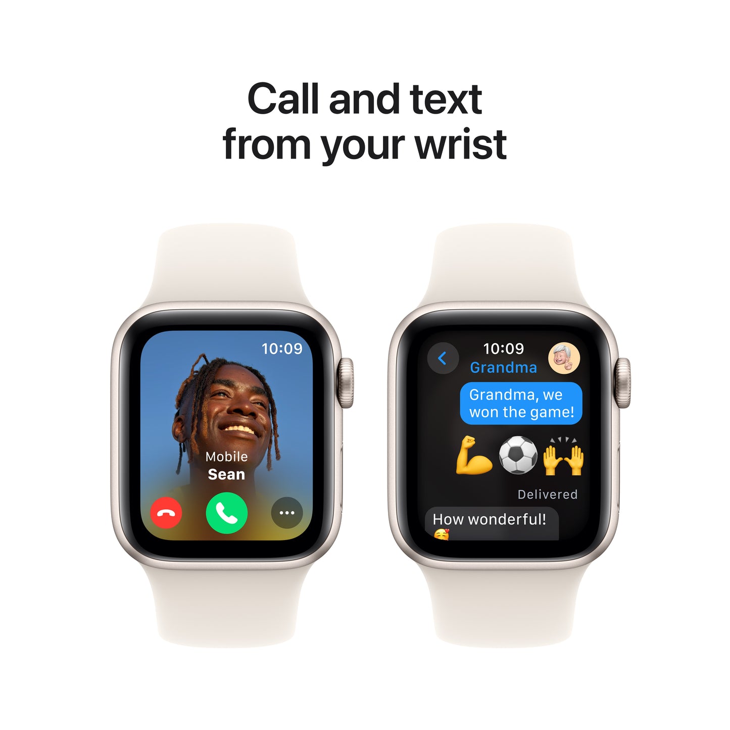 Apple Watch SE GPS 40mm hvězdně bílé hliníkové pouzdro s hvězdně bílým sportovním řemínkem - S/M - iSTYLE CZ