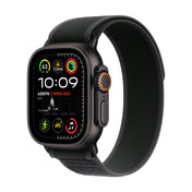 Apple Watch Ultra 2 GPS + Cellular, 49mm černě titanové pouzdro s černým trailovým tahem - S/M - iSTYLE CZ