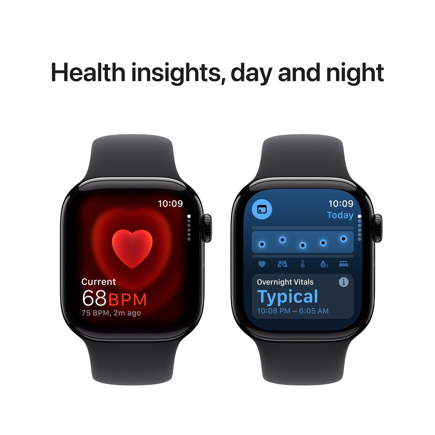 Apple Watch Series 10 GPS 42mm klavírně černé hliníkové pouzdro s černým sportovním řemínkem - M/L - iSTYLE CZ