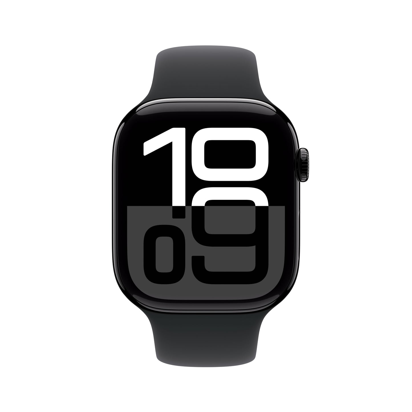 Apple Watch Series 10 GPS 46mm klavírně černé hliníkové pouzdro s černým sportovním řemínkem - M/L - iSTYLE CZ