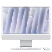 iMac 24“ 4.5K displej, Apple M4 8jádrové CPU, 8jádrové GPU, 16GB, 256GB SSD, CZ - stříbrný - iSTYLE CZ