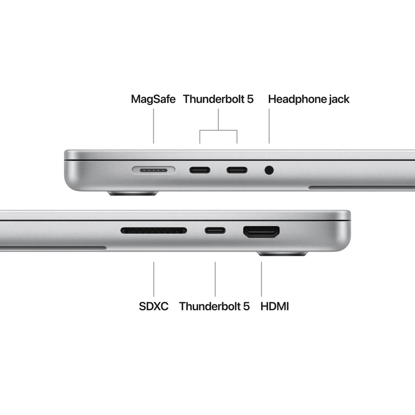 MacBook Pro 16,2", Apple M4 Pro 14jádrové CPU, 20jádrové GPU, 24GB, 512GB SSD, CZ - stříbrný - iSTYLE CZ