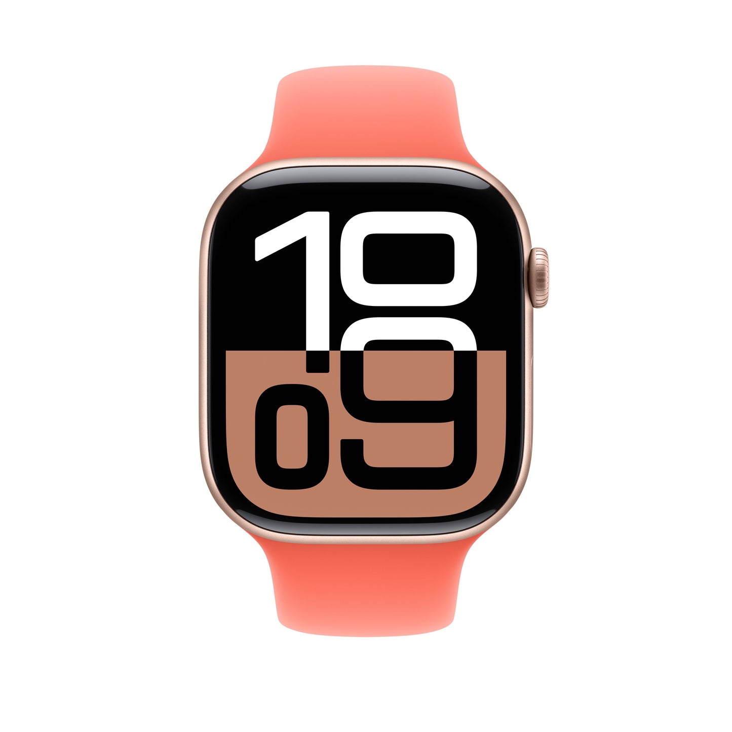 Apple 44/45/46/49 mm mandarinkový sportovní řemínek – S/M - iSTYLE CZ
