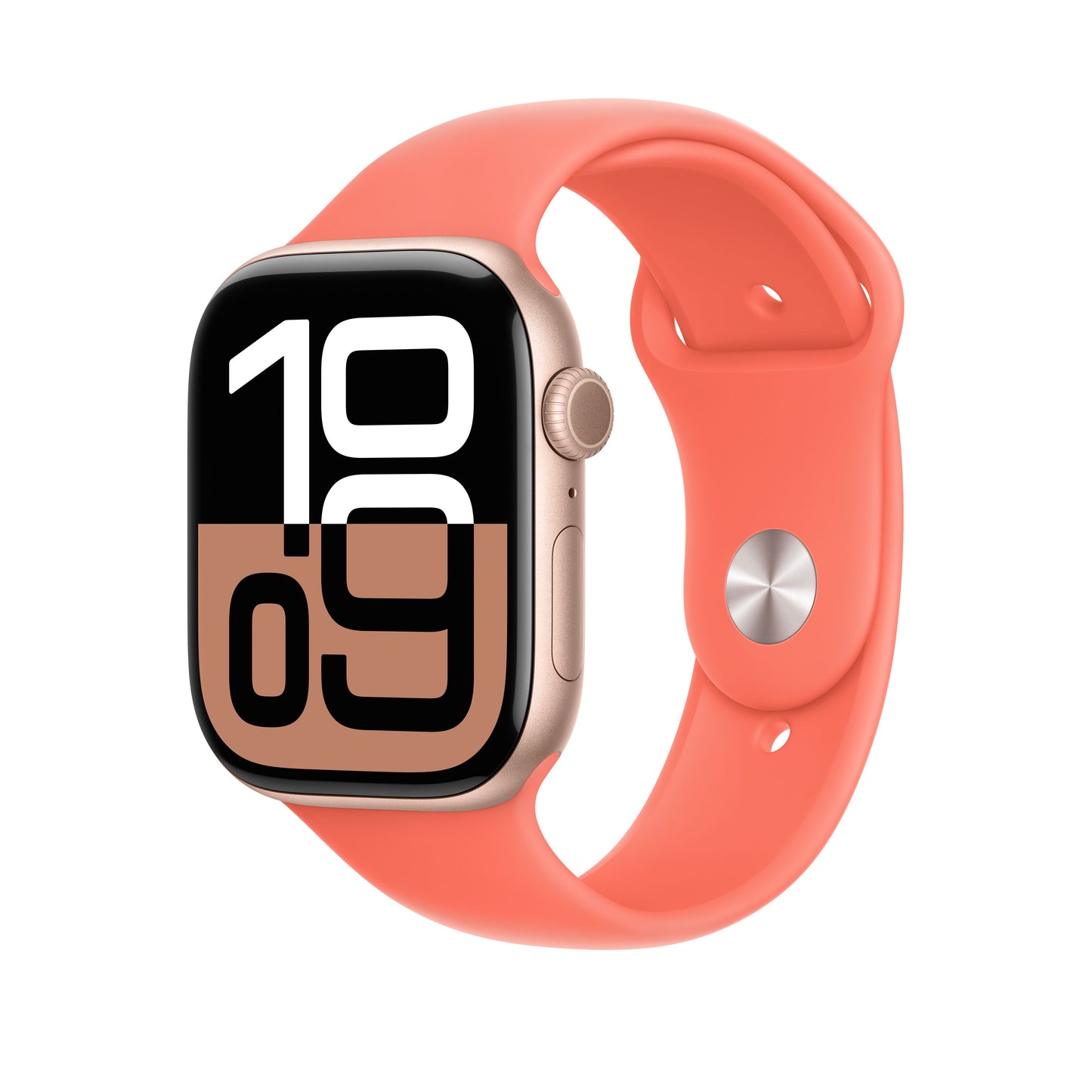 Apple 44/45/46/49 mm mandarinkový sportovní řemínek – S/M - iSTYLE CZ