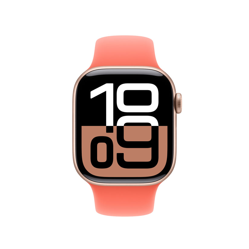 Apple 38/40/41/42 mm mandarinkový sportovní řemínek – S/M - iSTYLE CZ